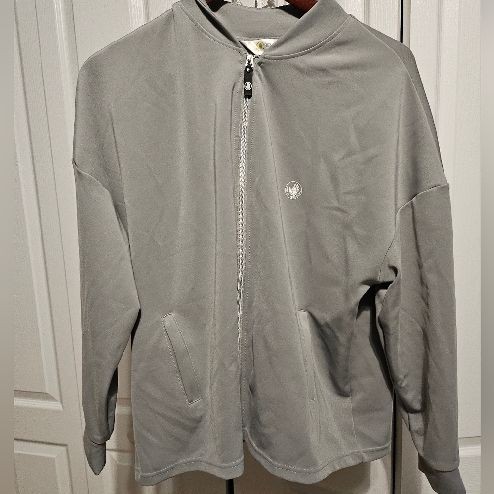 Body Glove women's gray  bomber jacket size M
